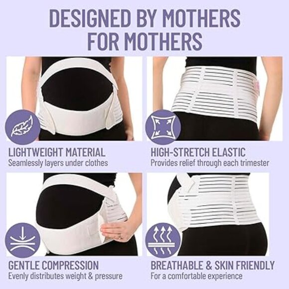Loving Comfort - Maternity Lumbar Belt - Size Large - BNWT - Picture 8 of 17
